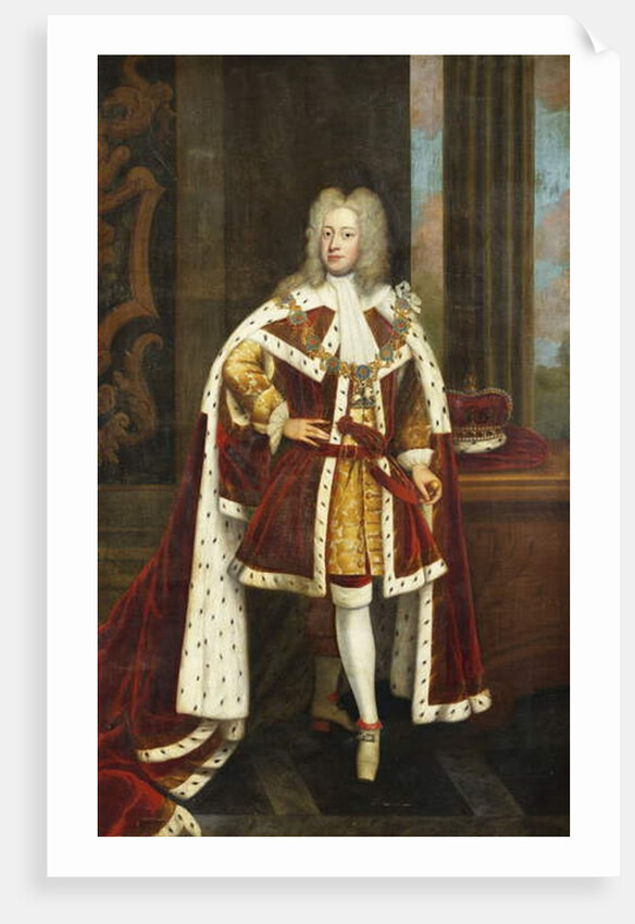 Portrait of King George II When Prince of Wales by Godfrey Kneller