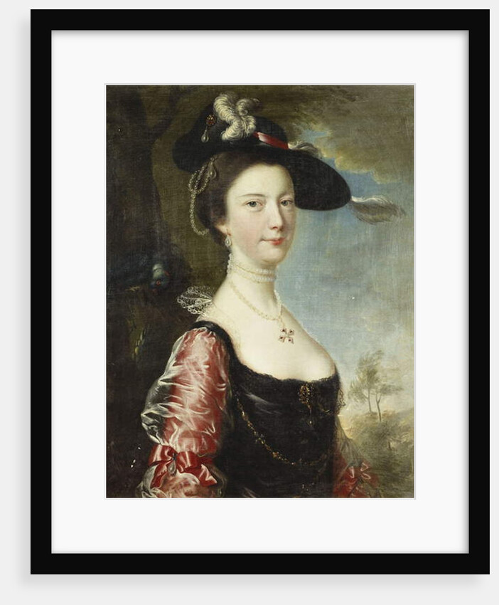 Portrait of His Wife, Anne by Joseph Wright of Derby