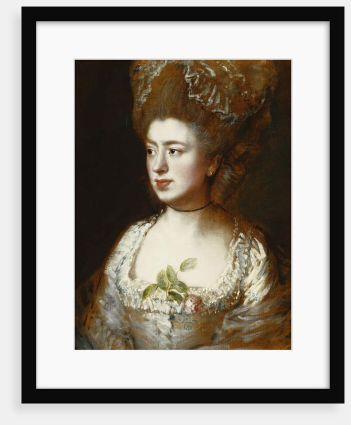 Portrait of Miss Mary Gainsborough, Later Mrs. Fischer, the Artist's Daughter by Thomas Gainsborough