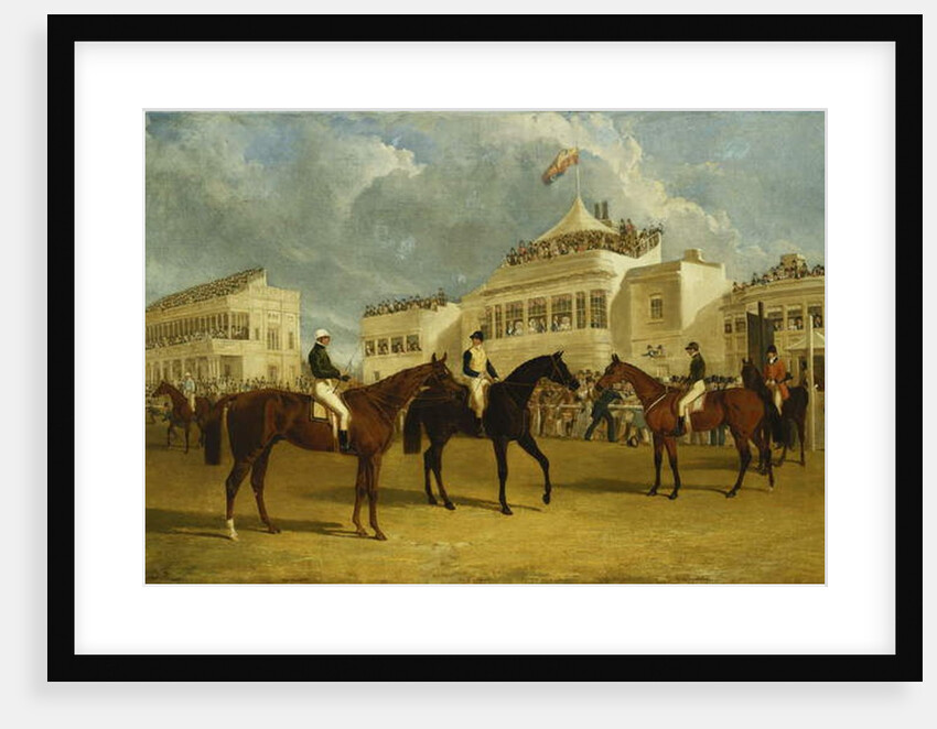 Preparing to Start for the Emperor of Russia's Cup at Ascot, 1845, 1845 by John Frederick Herring Snr