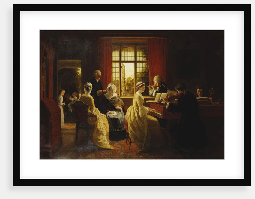 Music at the Parsonage by Frederick Daniel Hardy