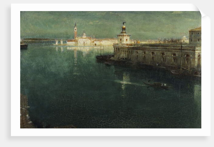 St. Giorgio from the Housetops, 1905-1906 by Albert Goodwin