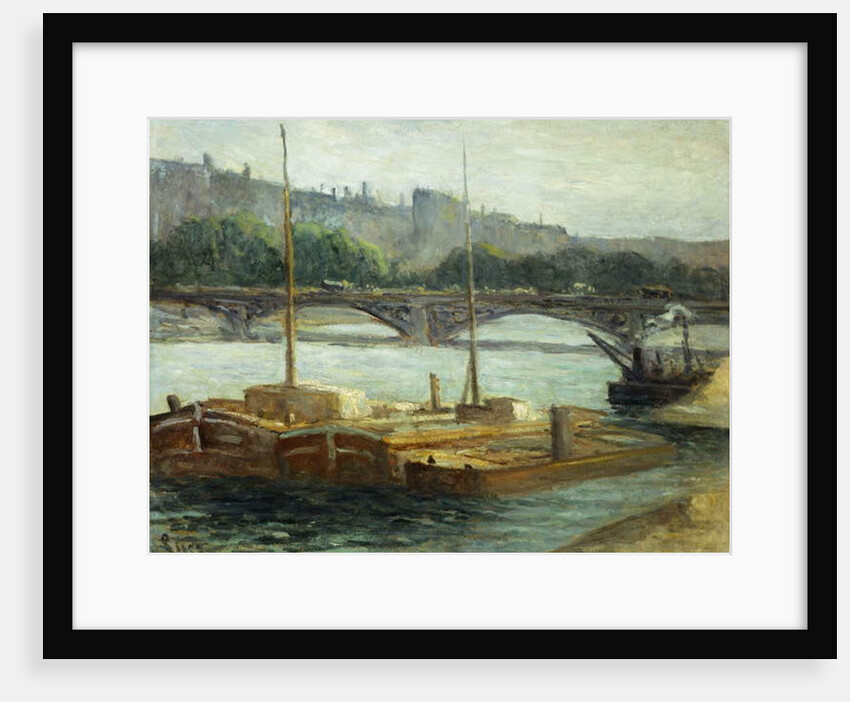Boats at Groix; Bateaux a Groix by Paul Signac