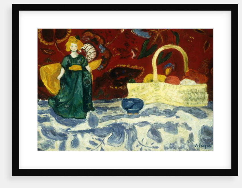 Still Life with a Doll and Fruit; Nature Morte a la Poupee et aux Fruits by Henri Lebasque