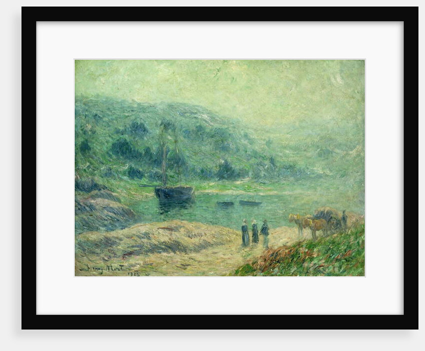 A Cove in Brittany; Crique en Bretagne, 1903 by Henry Moret