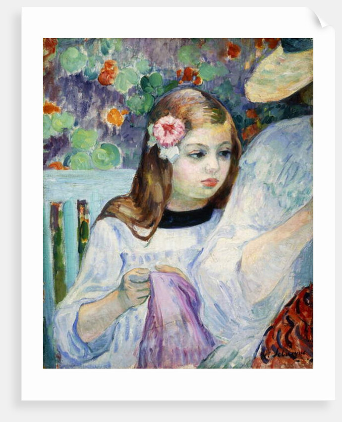 A Lesson in Dressmaking; La Lecon de Couture, 1905-1906 by Henri Lebasque