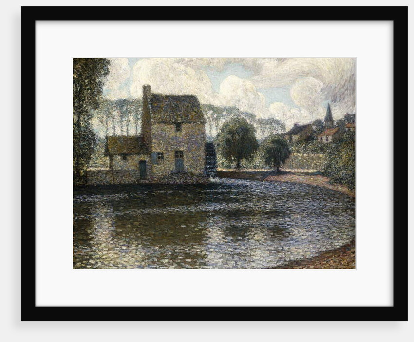 The Grey Windmill; Le Moulin Gris, 1914 by Henri Eugene Augustin Le Sidaner