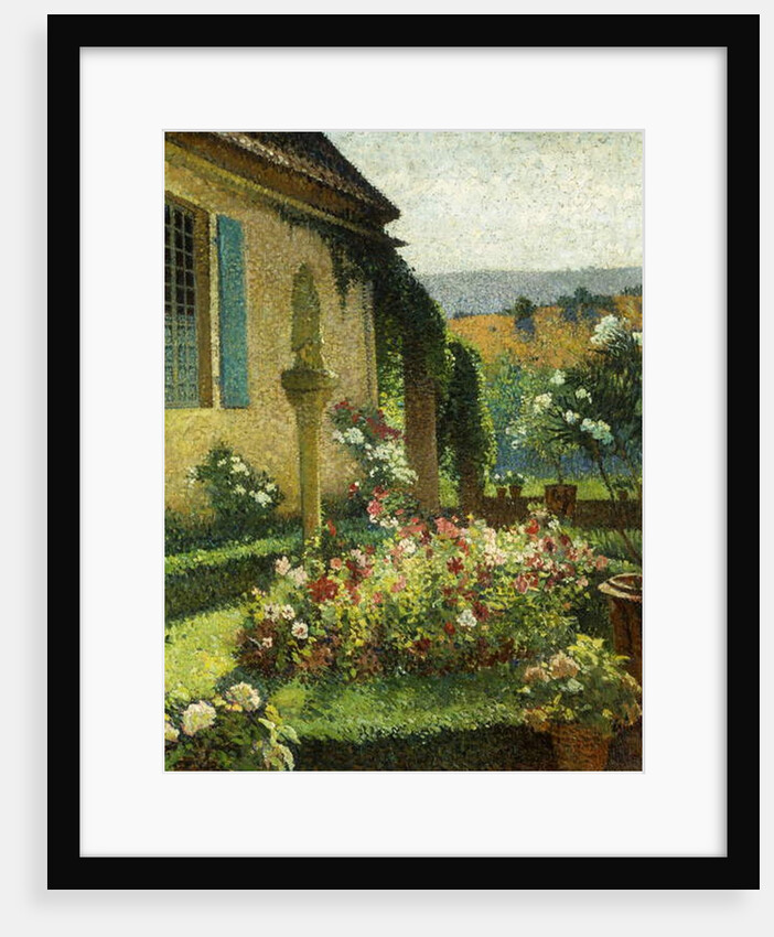 The Artist's Garden; le Jardin de l'Artiste by Henri Jean Guillaume Martin