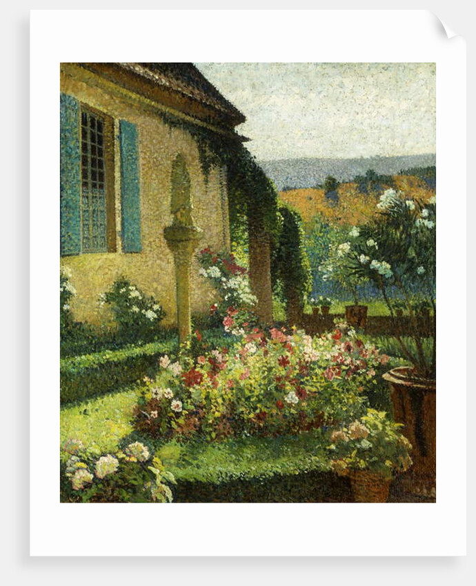 The Artist's Garden; le Jardin de l'Artiste by Henri Jean Guillaume Martin
