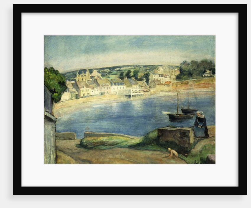 Breton Landscape at Miget; Paysage de Bretagne a Miget by Henri Lebasque