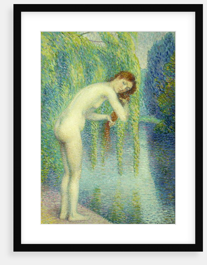 Bather Washing her Hair; Baigneuse Se Lave les Cheveux, 1903 by Hippolyte Petitjean
