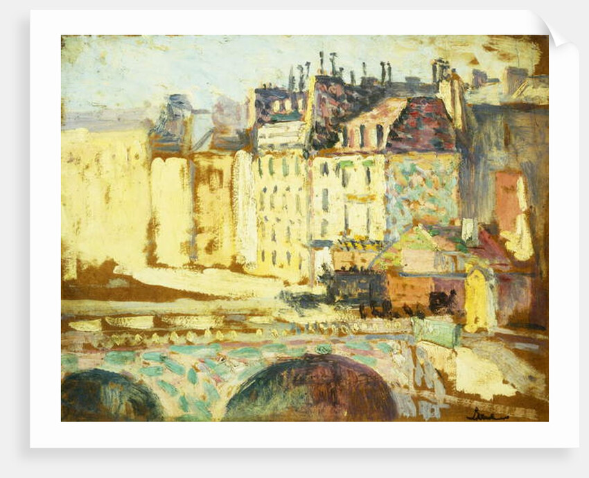 Paris, Le Pont Neuf by Maximilien Luce