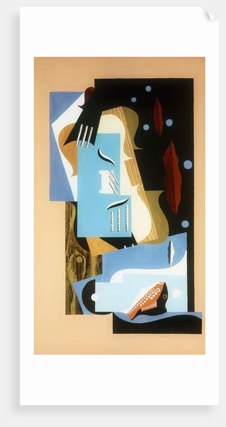 Still Life with The Great Bear; Nature Morte a la Grande Ourse, 1926 by Louis Marcoussis