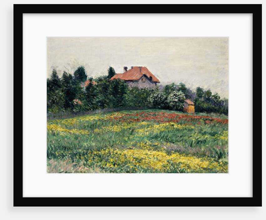 Normandy Countryside; Paysage en Normandie, 1884 by Gustave Caillebotte