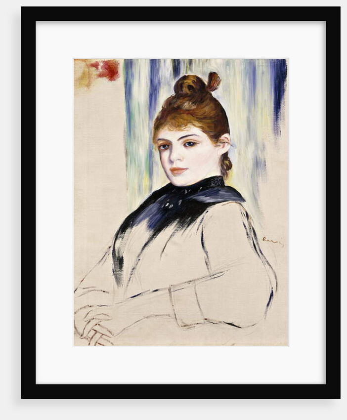 Jeune Fille au Chignon, 1882 by Pierre Auguste Renoir