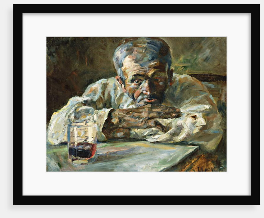 The Alcoholic, Father Mathias; A la Boutique, Chateau du Bosc: Le Buveur, Le Pere Mathias, 1882 by Henri de Toulouse-Lautrec