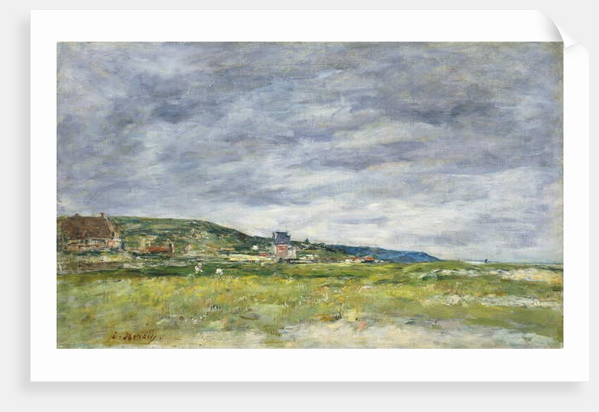 Deauville, Les Dunes by Eugene Louis Boudin