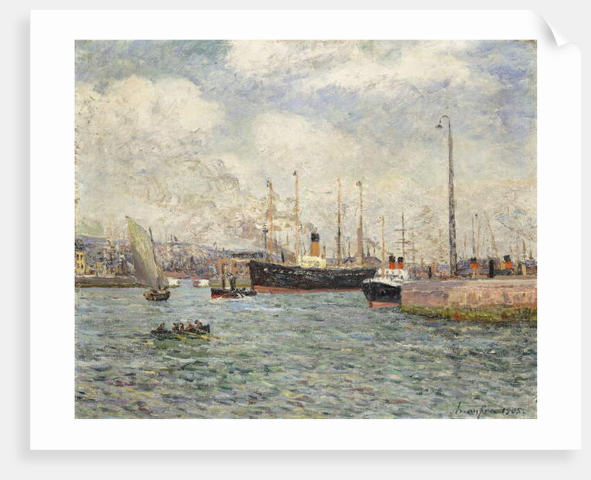Le Port du Havre, 1905 by Maxime Emile Louis Maufra