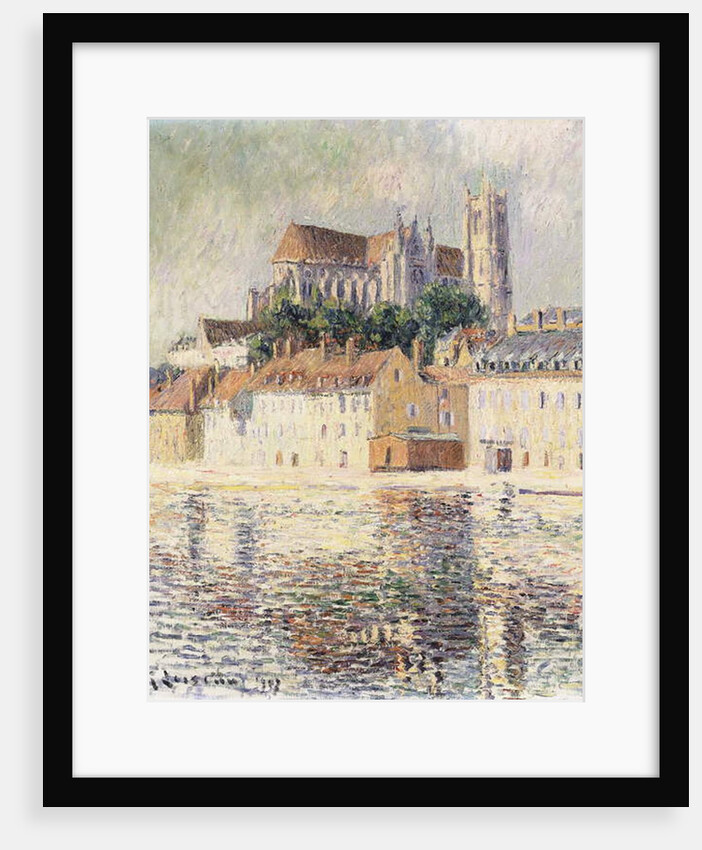 Cathedrale D'Auxerre by Gustave Loiseau