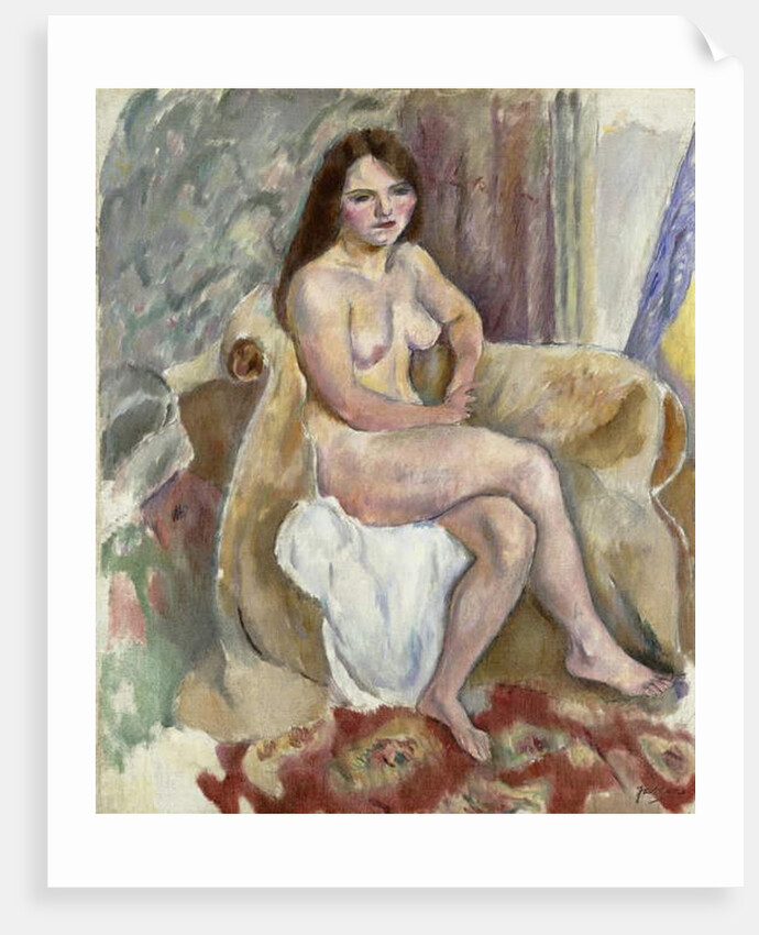 The Little Breton; Le Petite Bretonne, 1912 by Jules Pascin
