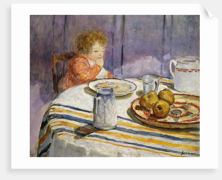The Breakfast; Le Petit Dejeuner by Henri Lebasque