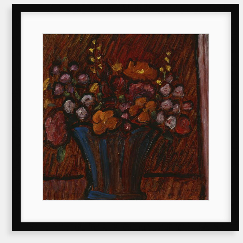 Floral Still life; Blumenstilleben, 1936 by Alexej von Jawlensky