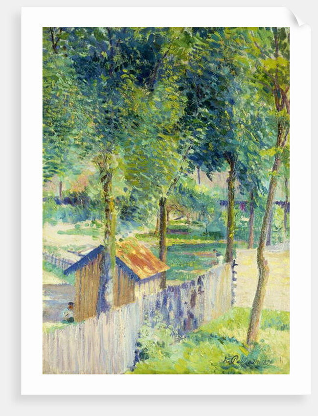 In the Garden; Dans le Jardin, 1899 by Hippolyte Petitjean