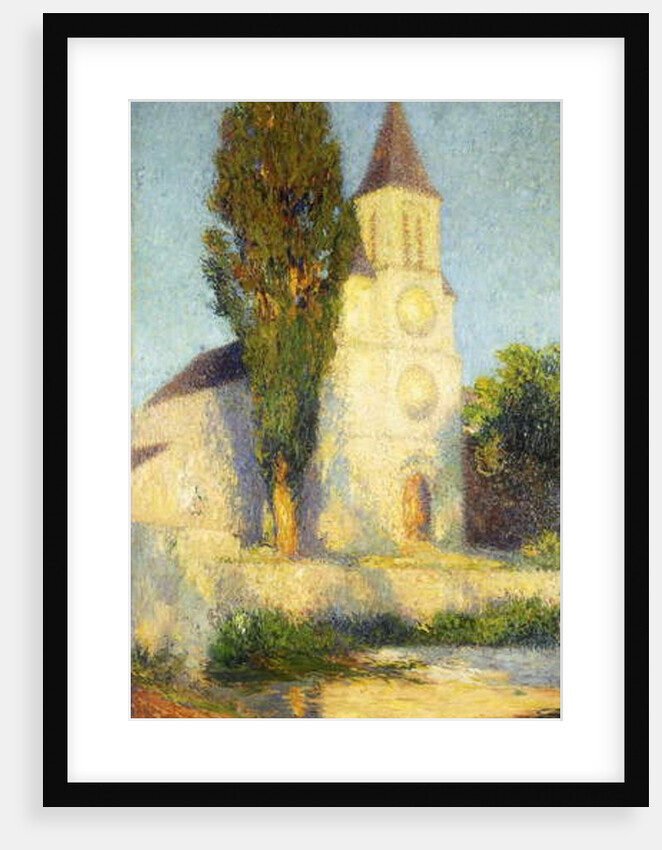 Labastide du Vert Church; Eglise de Labastide du Vert by Henri Jean Guillaume Martin