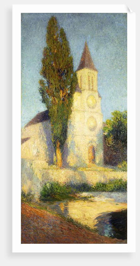 Labastide du Vert Church; Eglise de Labastide du Vert by Henri Jean Guillaume Martin