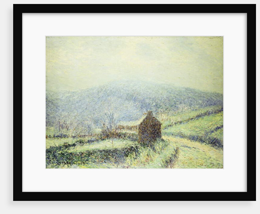 Hoar Frost at Huelgoat, Finistere; Gelee Blanche au Houelgouat Finistere, 1903 by Gustave Loiseau