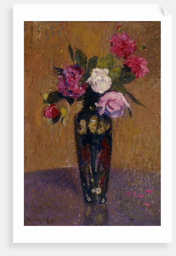 Vase de Fleurs, 1916 by Henri Jean Guillaume Martin