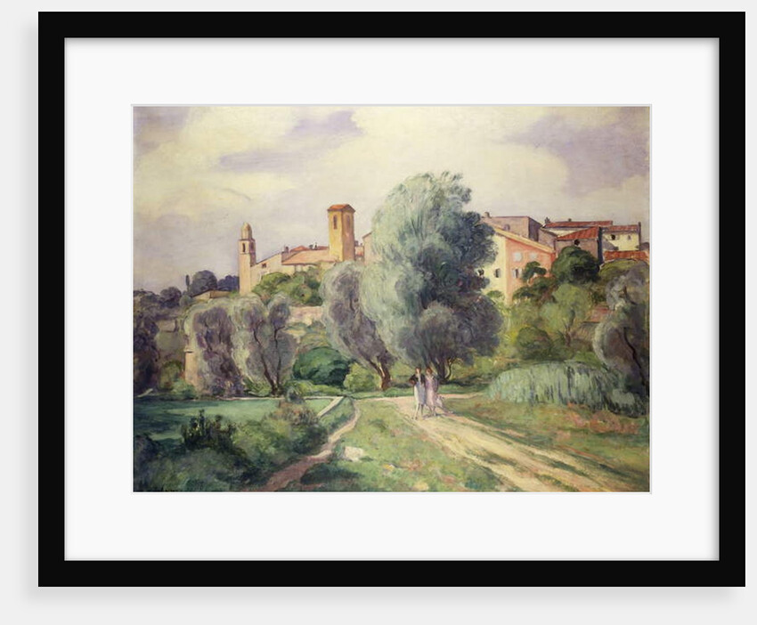 Two Women in the Countryside; Deux Femmes a la Campagne by Henri Lebasque