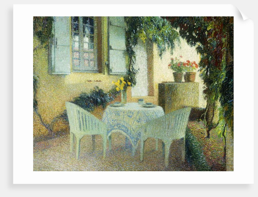 Terrasse du Manoir a Marquayrol by Henri Jean Guillaume Martin