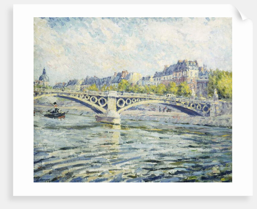 The Seine, Paris; La Seine a Paris, 1904 by Henri Lebasque