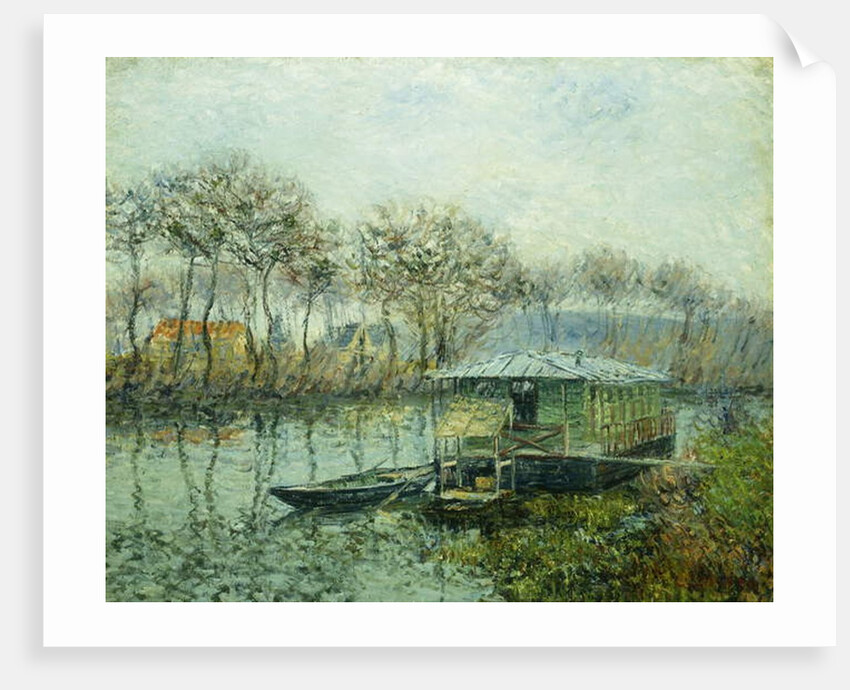The Seine at Port Marley; La Seine a Port Marley, 1902-1903 by Gustave Loiseau