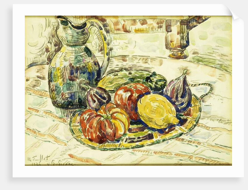 Still Life with Fruit; Nature Morte avec Fruits, 1926 by Paul Signac