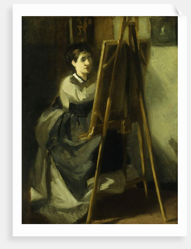 The Young Pupil; La Jeune Eleve, c.1870 by Eva Gonzales