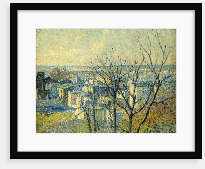 From the Rooftops; Sur les Toits, 1890-95 by Maximilien Luce