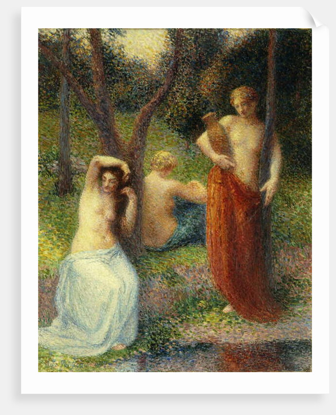The Three Graces; Les Trois Graces, 1917 by Hippolyte Petitjean