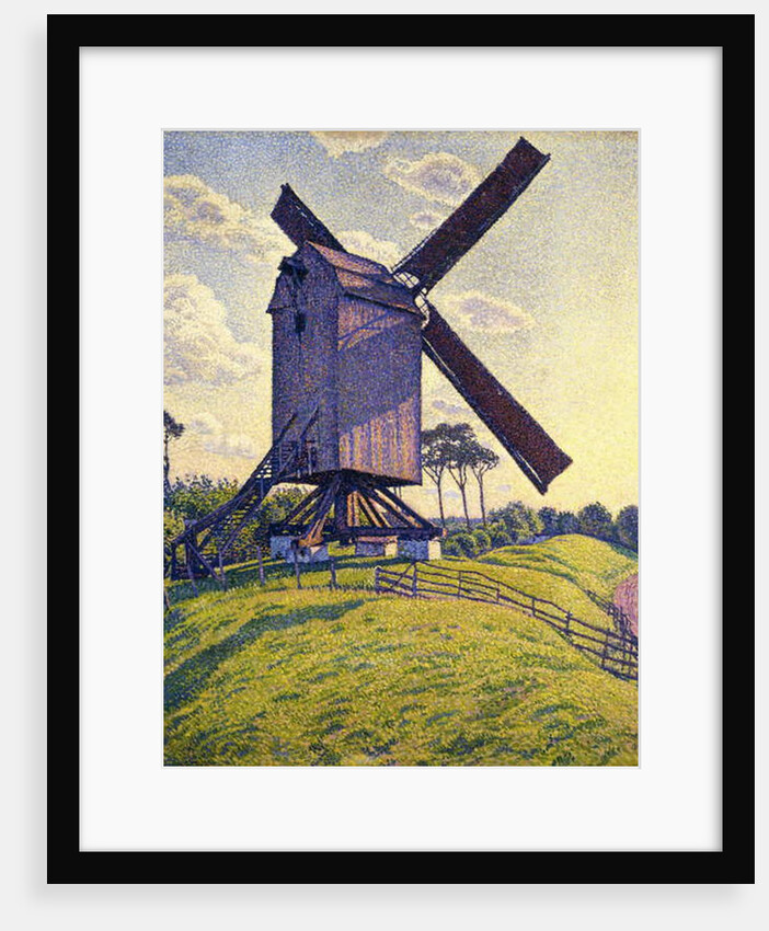 Windmill in Flanders; Moulin en Flandre, 1894 by Theo van Rysselberghe