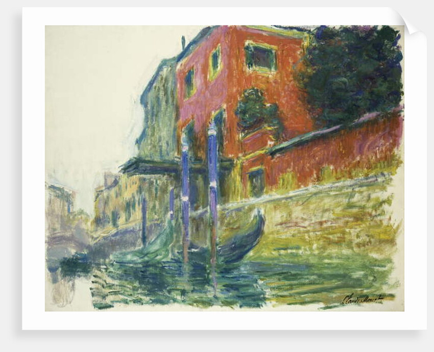 The Red House; La Maison Rouge, 1908 by Claude Monet