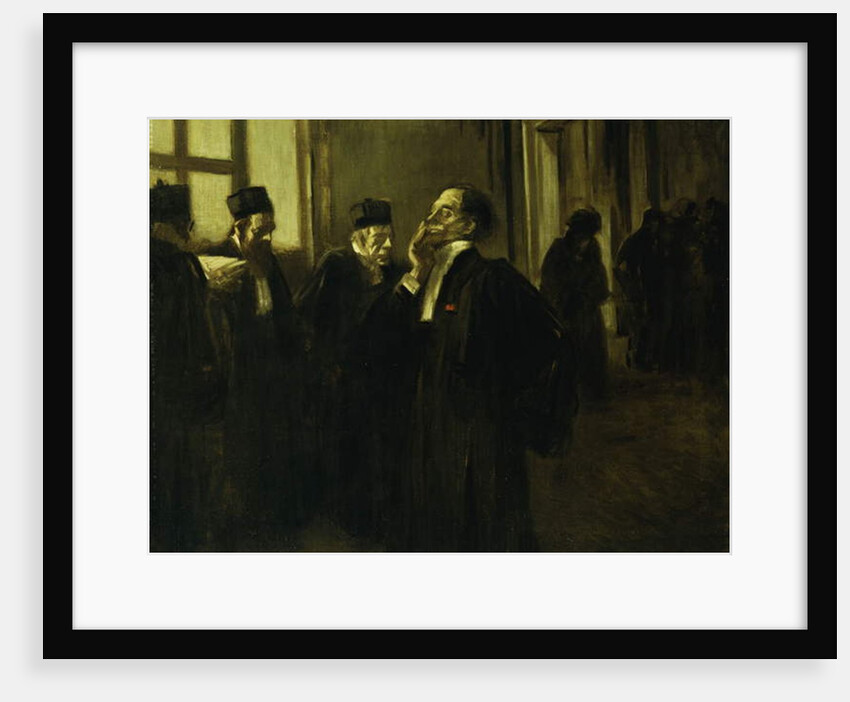 Palace Corridor Scene; Scene de Couloir au Palais, c.1905 by Jean Louis Forain