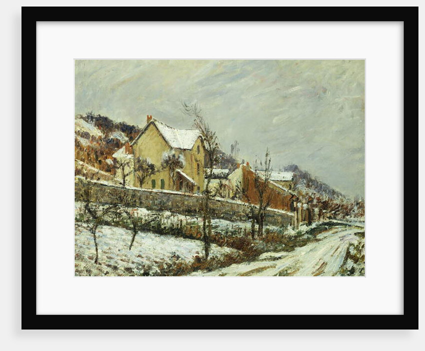 Village in the Snow; Village dans la Neige, 1911 by Gustave Loiseau