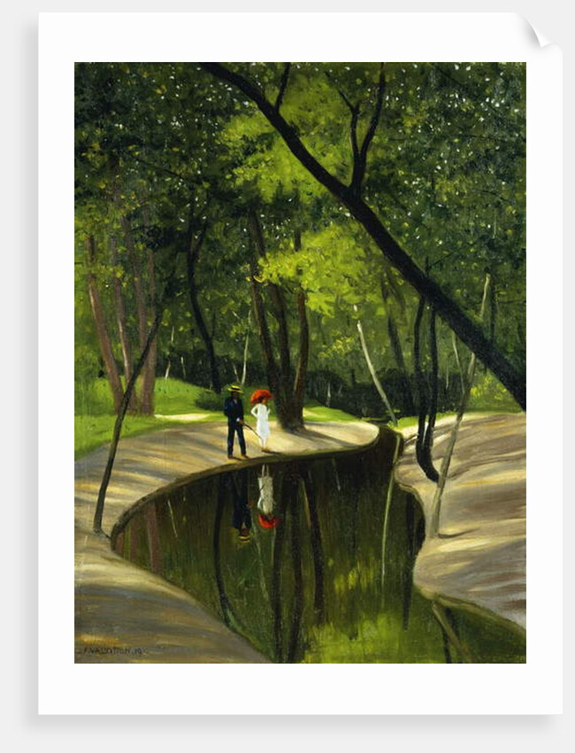 Paysage du Boulogne, 1919 by Felix Edouard Vallotton