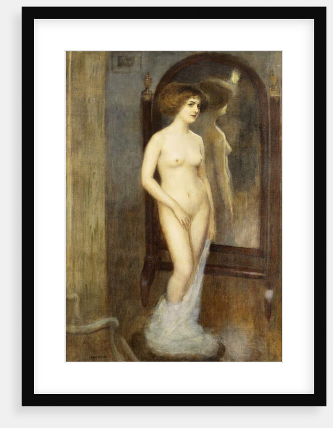 A Nude at the Mirror by Louis Picard