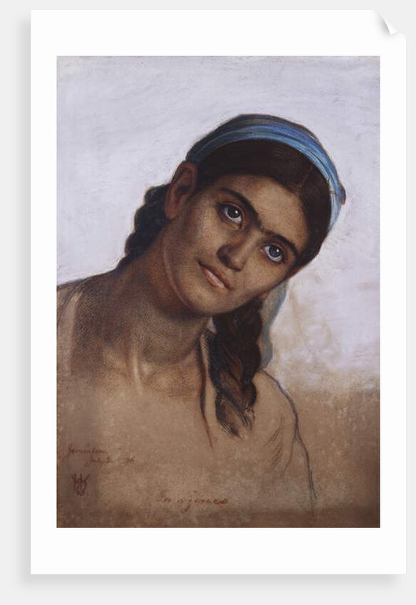 Study of a Syrian Woman, 1876 by William Holman Hunt
