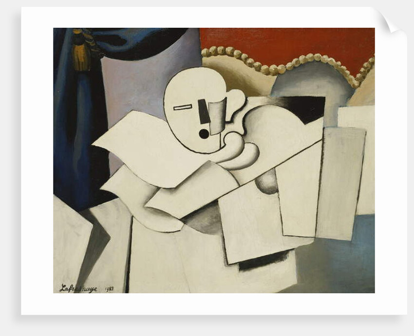 The Clown; Le Pierrot, 1922 by Roger de La Fresnaye