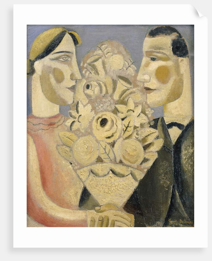 The Bouquet; Le Bouquet or Der Bloemtuil, 1924 by Gustave de Smet