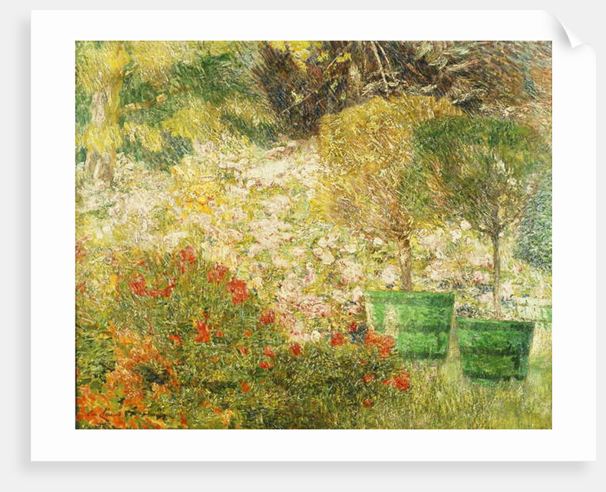 A Corner of My Garden; Un Coin de Mon Jardin, 1901 by Emile Claus