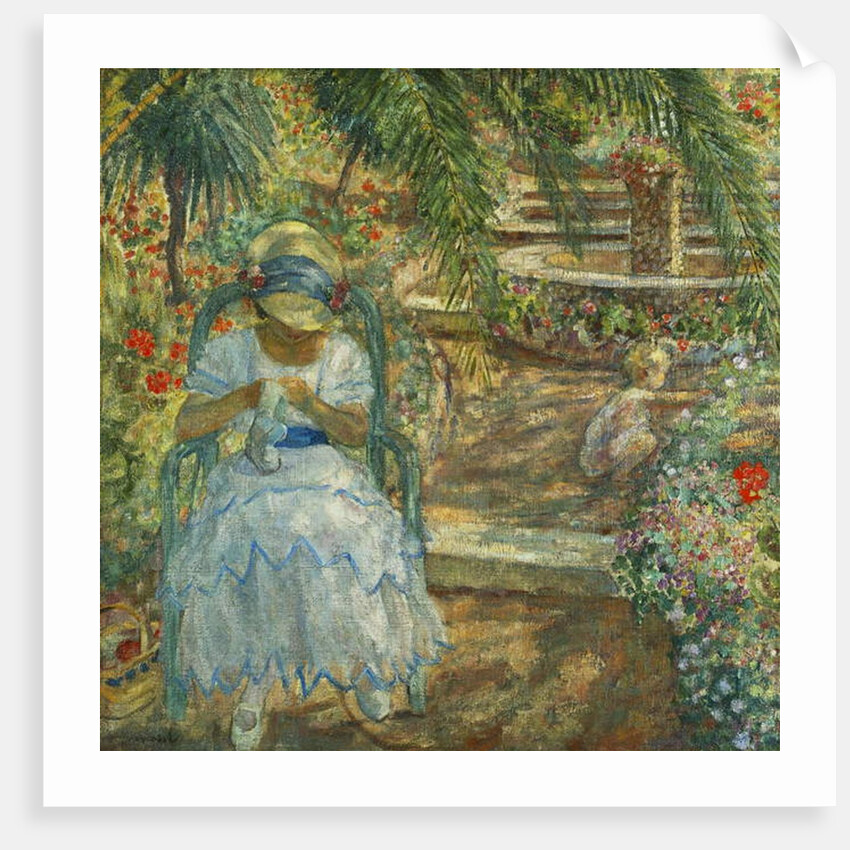 Under the Palm Trees; Sous les Palmiers by Henri Lebasque